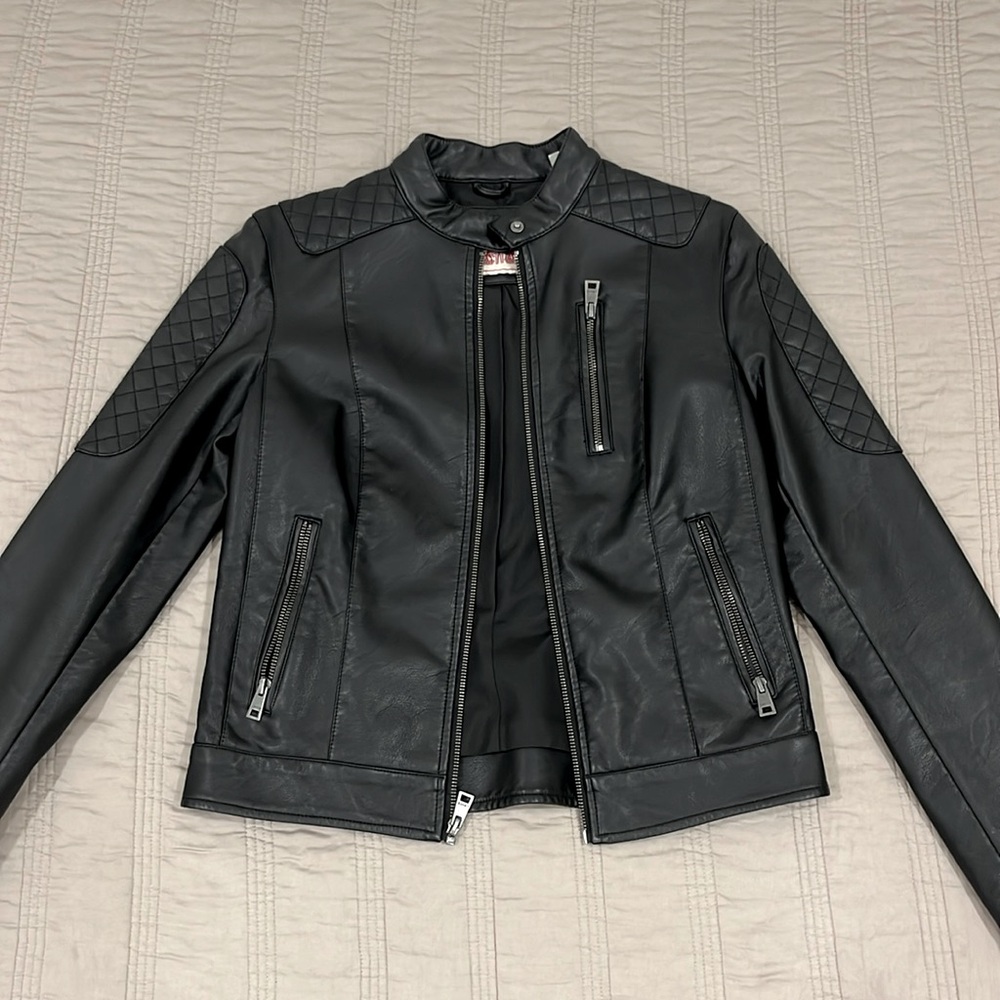 NWT Levi's Faux Leather Motocross Racer Jacket